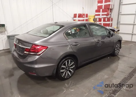 2015 Honda Civic Ex-L z USA, uszkodzony, nr VIN 19XFB2F93FE004405